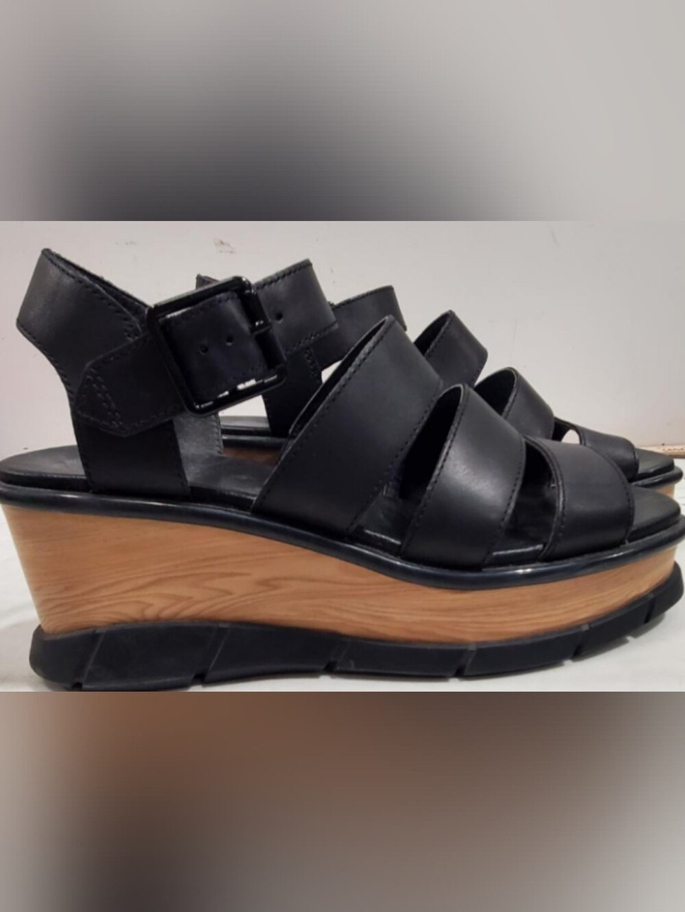 Sorel Women's Joanie™ III Ankle Strap Wedge Sandals Size 9 Used Exc - Picture 6 of 11